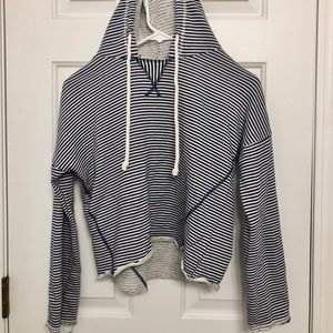 Cropped Hooded Sweatshirt